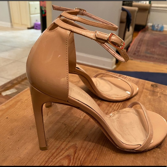 Patent Leather Nudistsong Heel by Stuart Weitzman (8W) - Picture 5 of 10